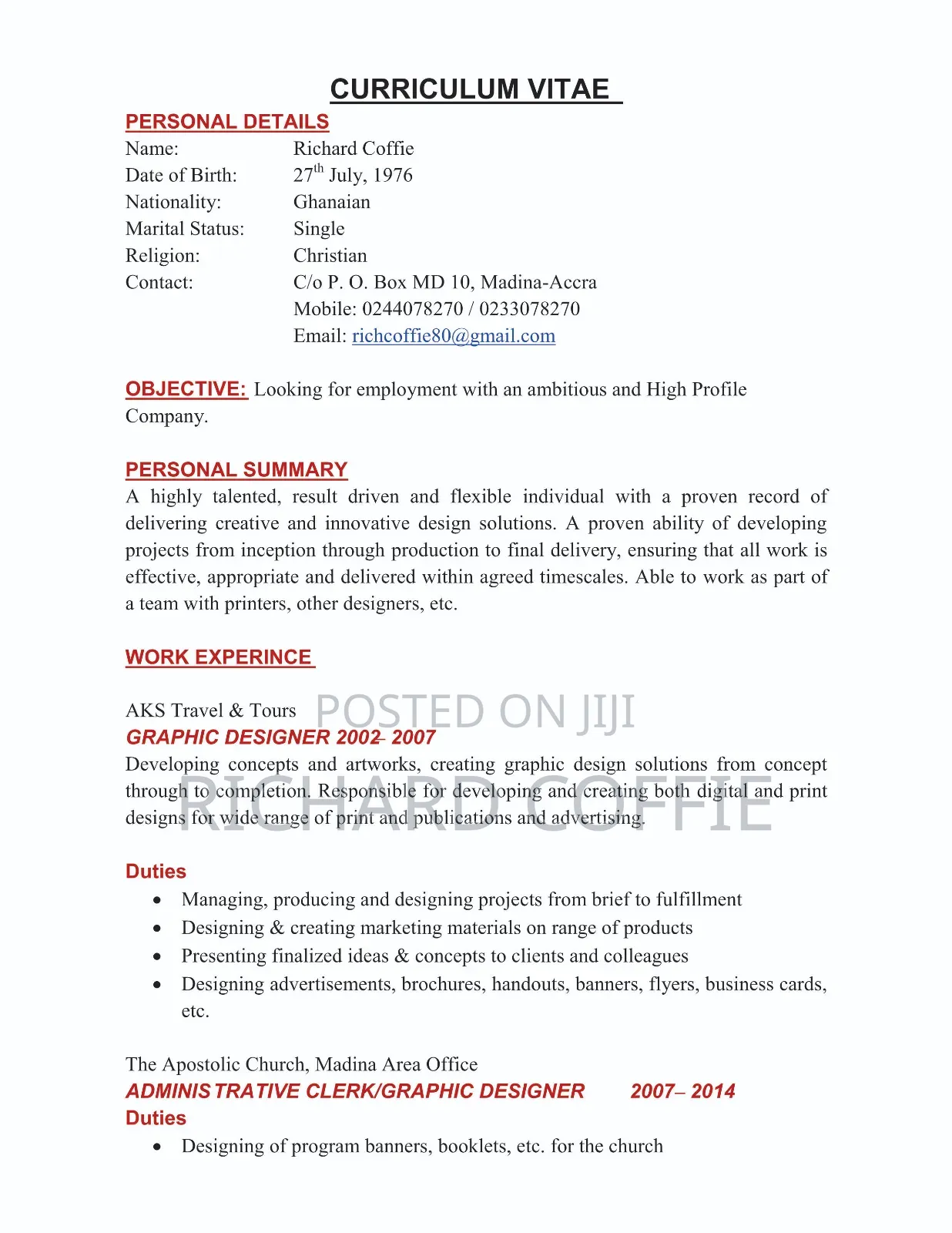 Graphic Designer
