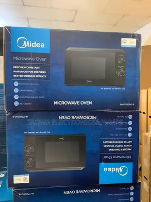 Midea 20l Black Mechanical Microwave Oven