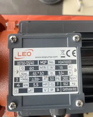 5.5hp Leo Pump