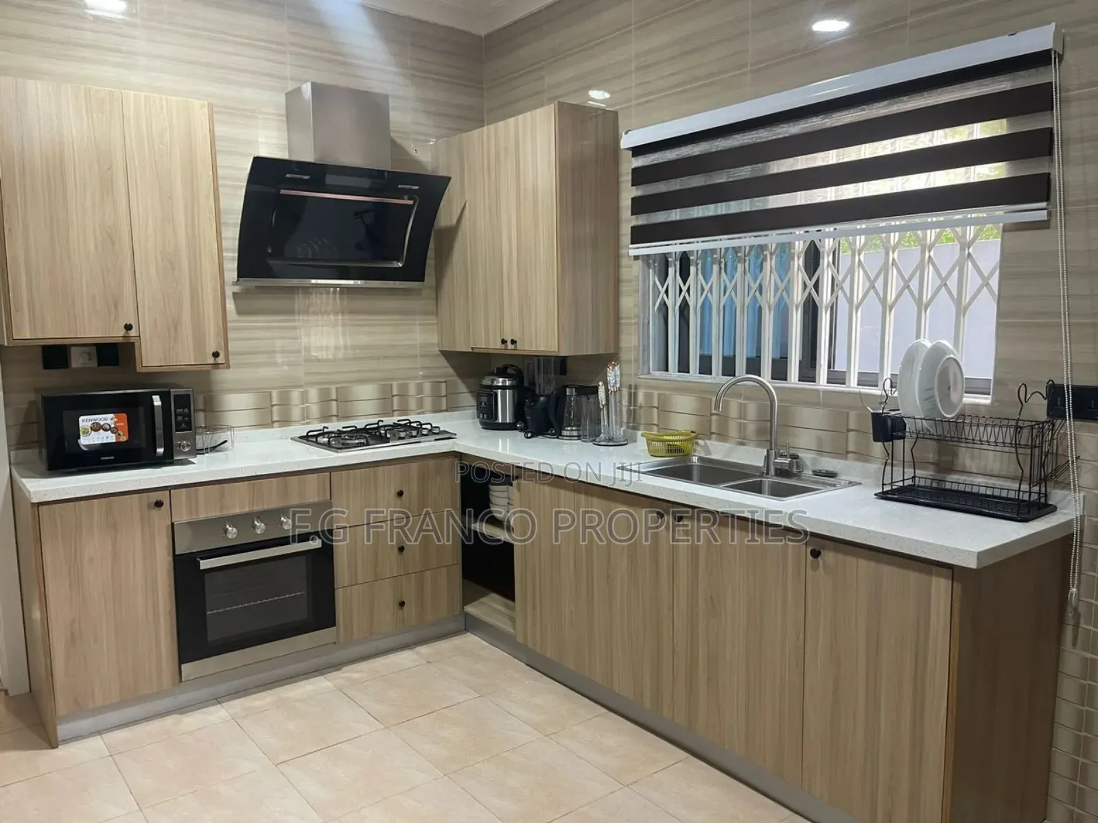 Furnished 4bdrm House in Kg.Franco Properties, East Legon for rent