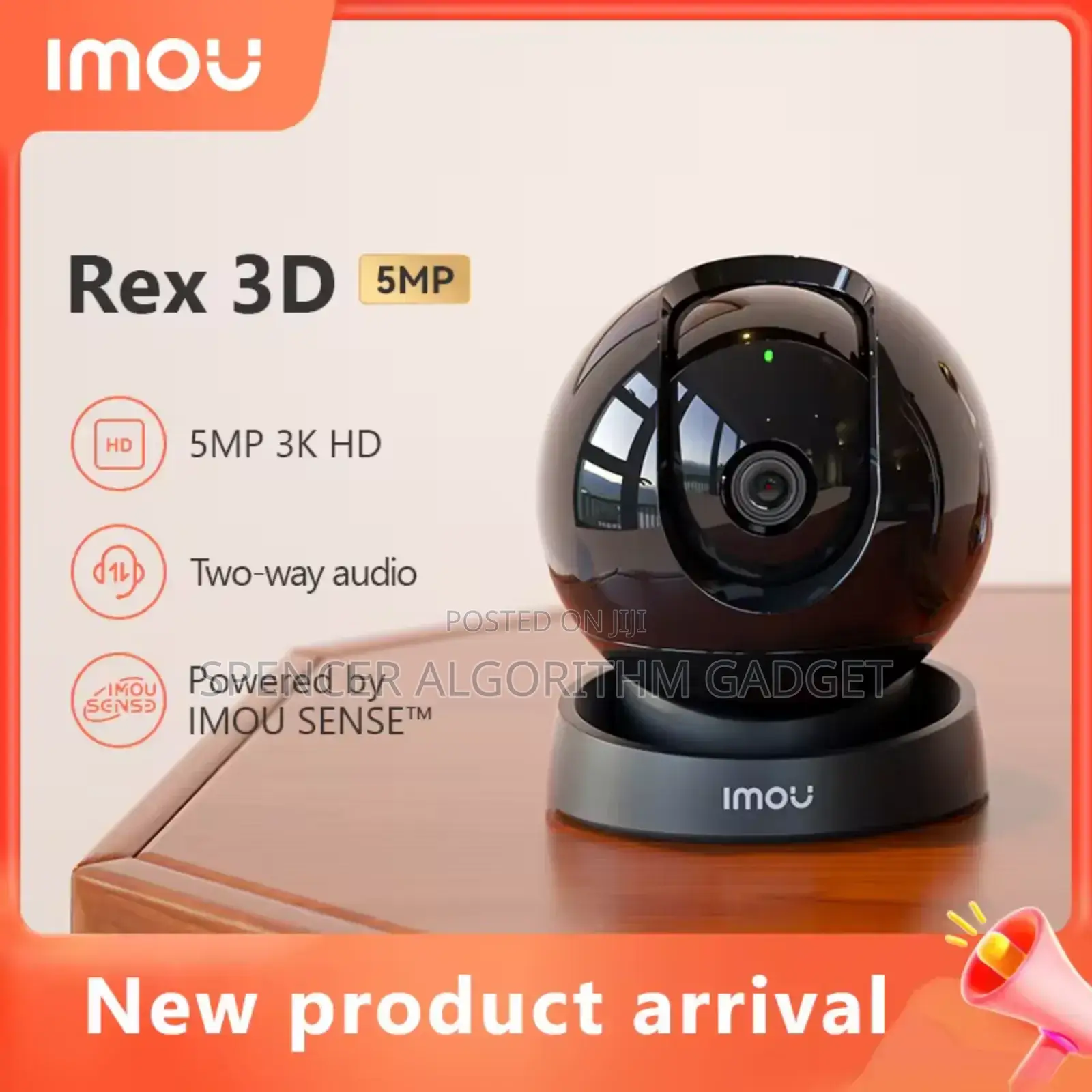 Imou Rex 3d Security Camera 5mp