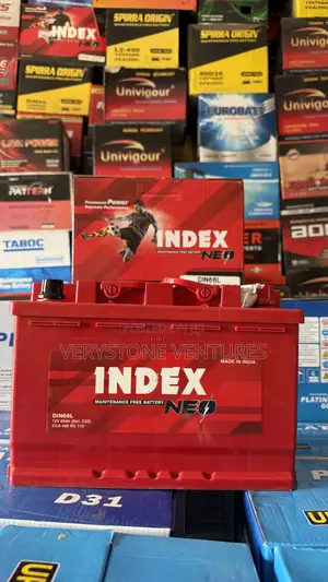 Index Car Battery - 15 Plate - 75ah