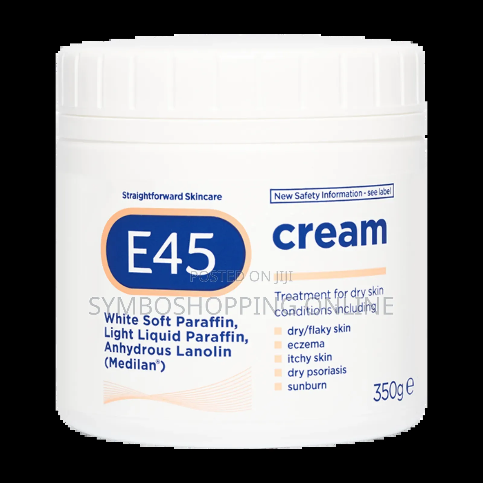 E45 Cream Dermatology Tested 350gram