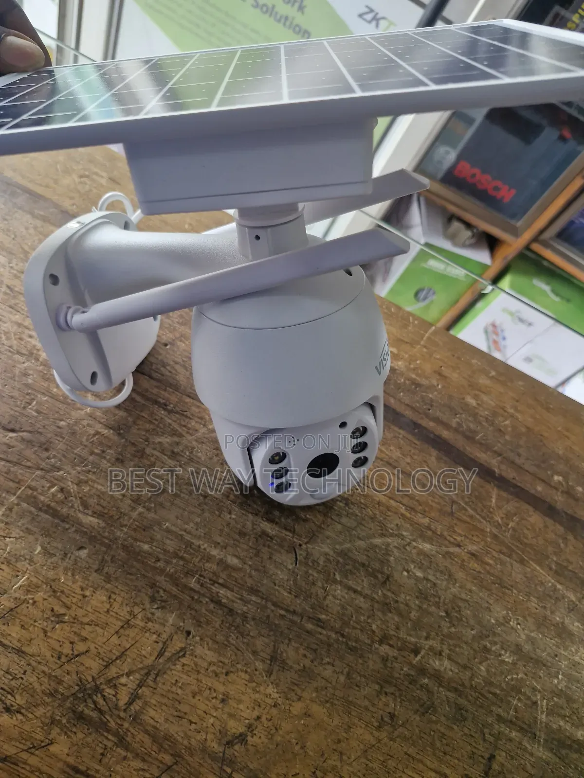 PTZ Solar Camera Wifi 3mp