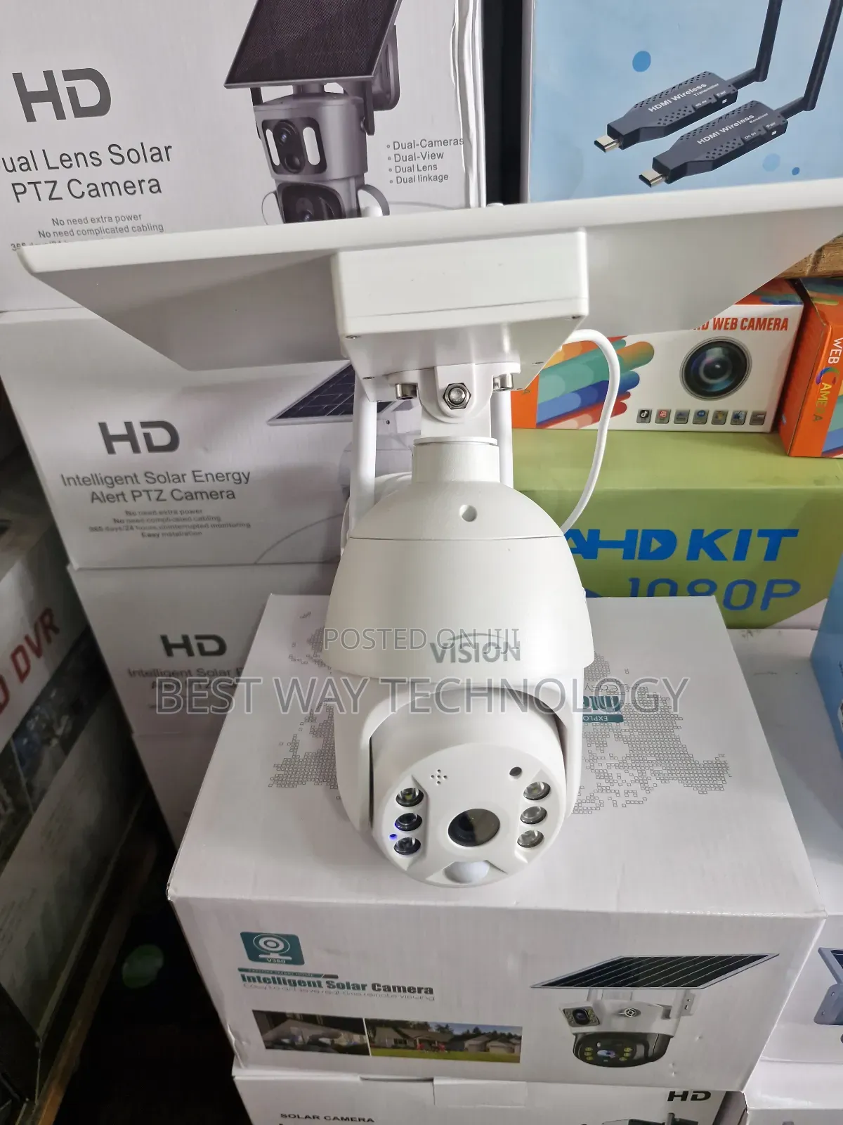 PTZ Solar Camera Wifi 3mp