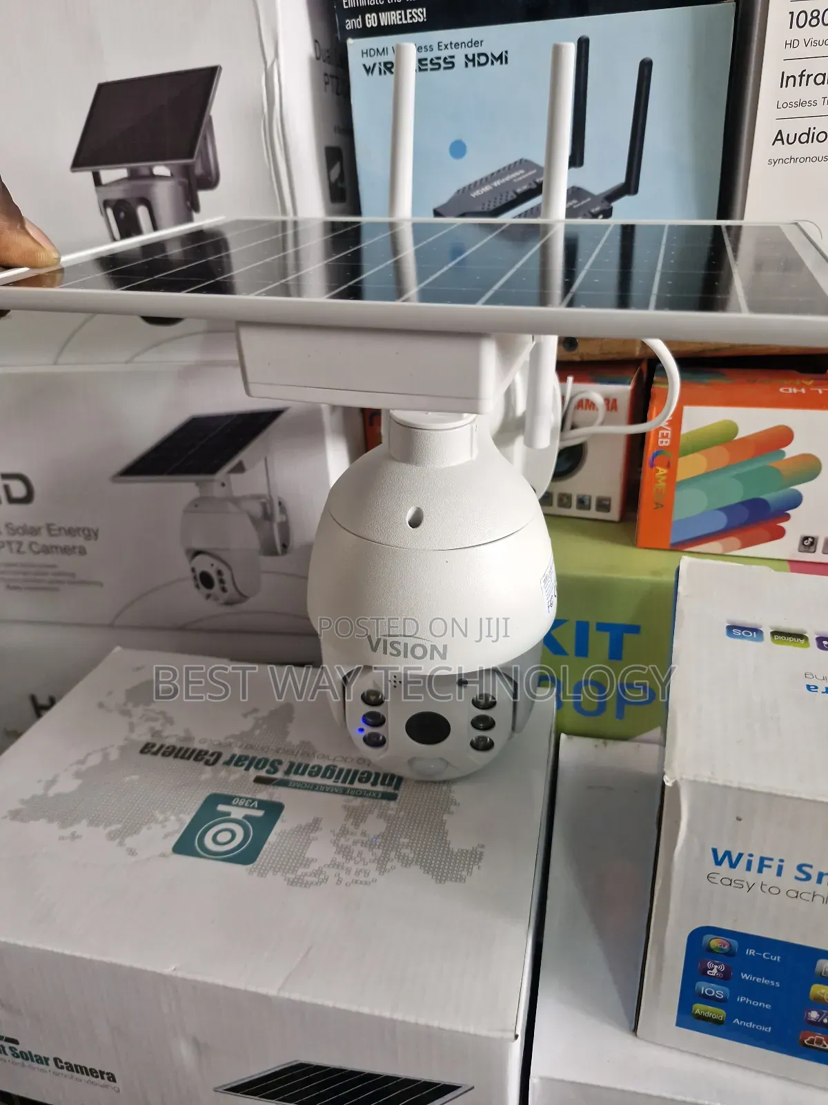 PTZ Solar Camera Wifi 3mp