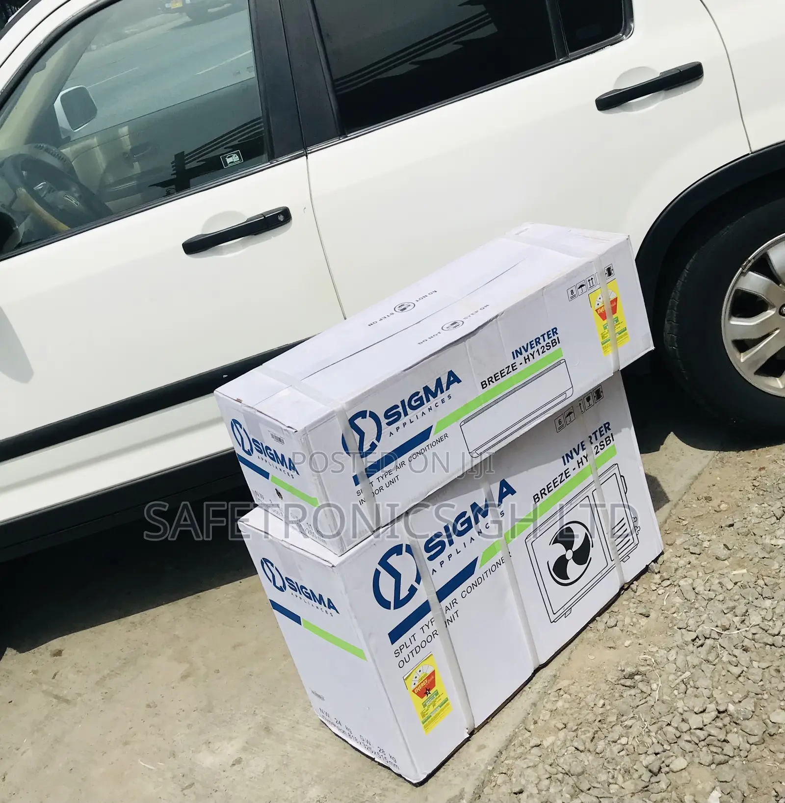 High Density R410a White Split Sigma 1.5hp Inverter Ac