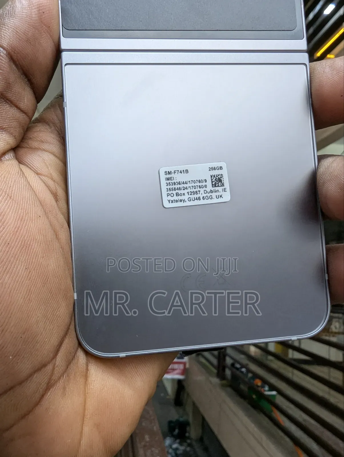 New Samsung Galaxy Z Flip6 256 GB Gray