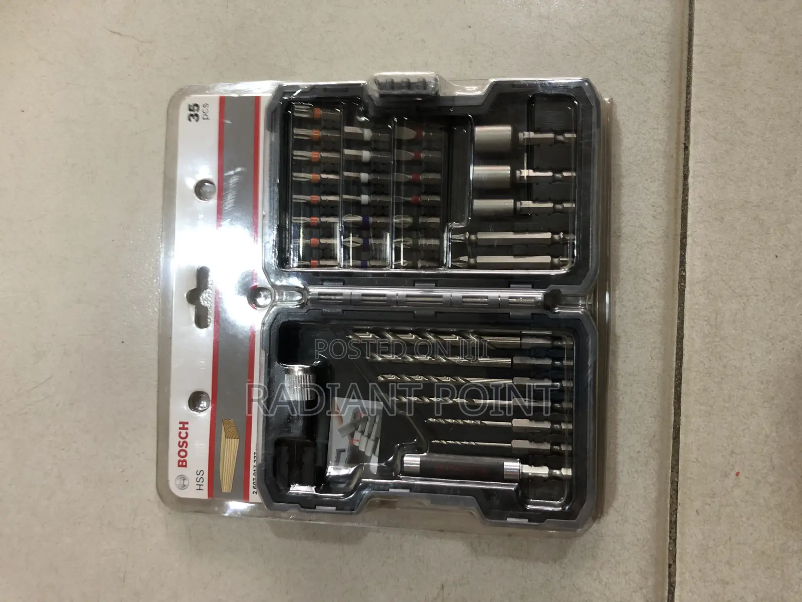 Bosch (35pcs) Wood Drill Bits Set-HSS