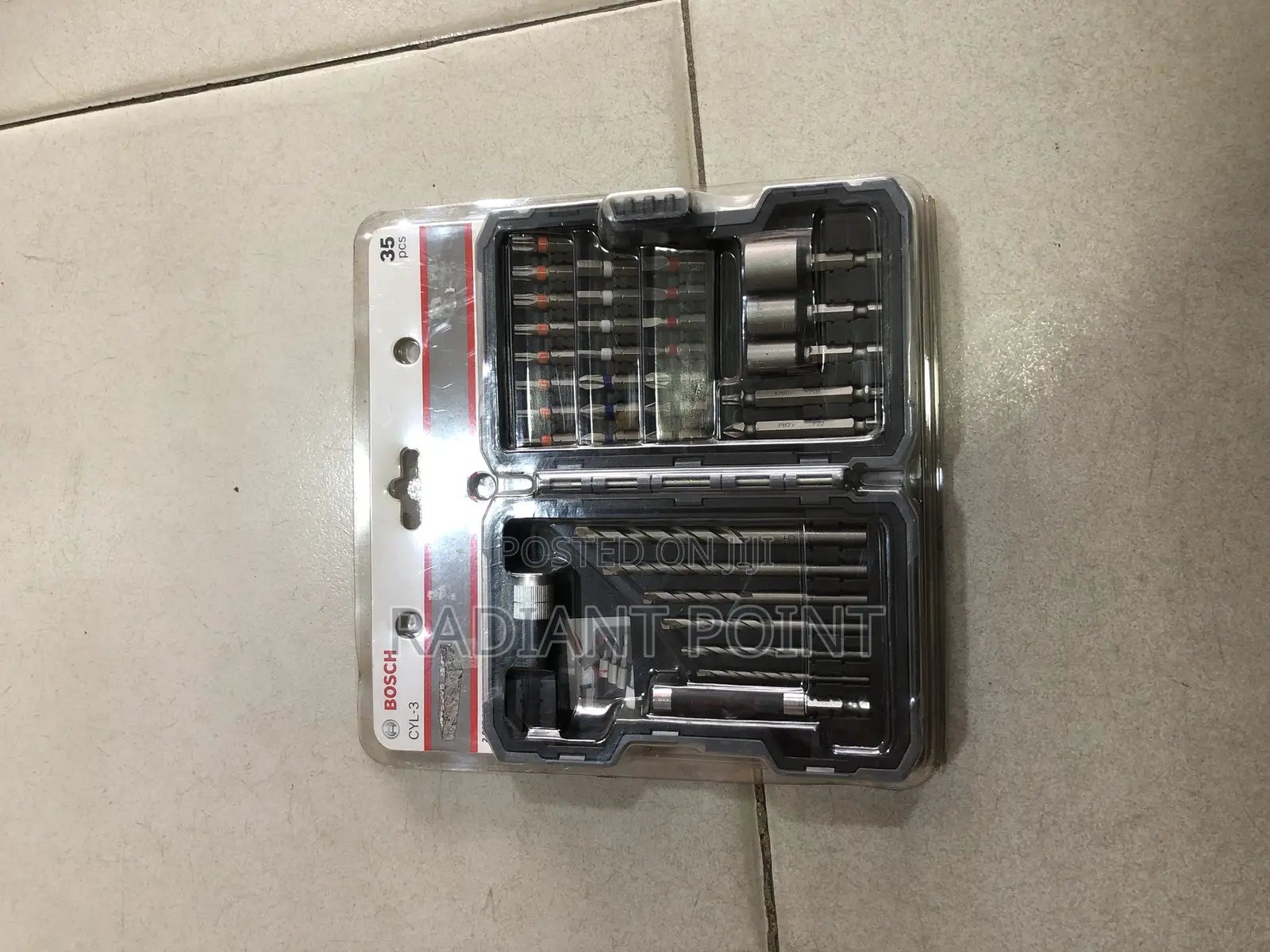 Bosch 35pcs Concrete Drill Bits Set-HSS