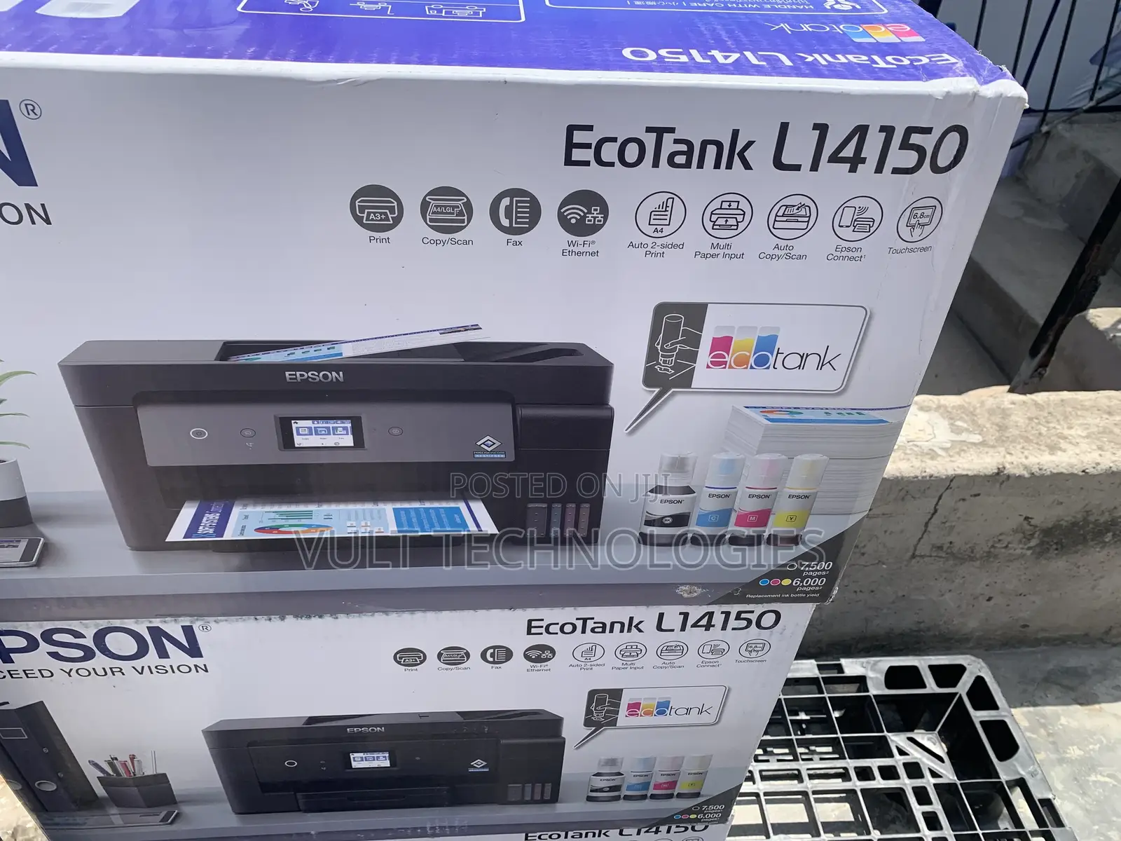 Epson L14150 A3 + Adf and Double Sided Printing