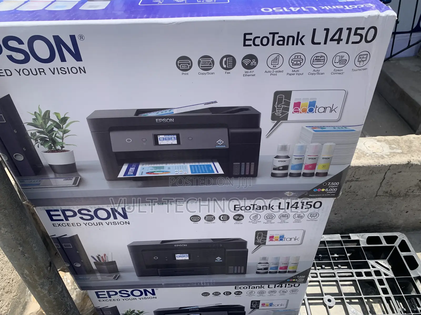 Epson L14150 A3 + Adf and Double Sided Printing