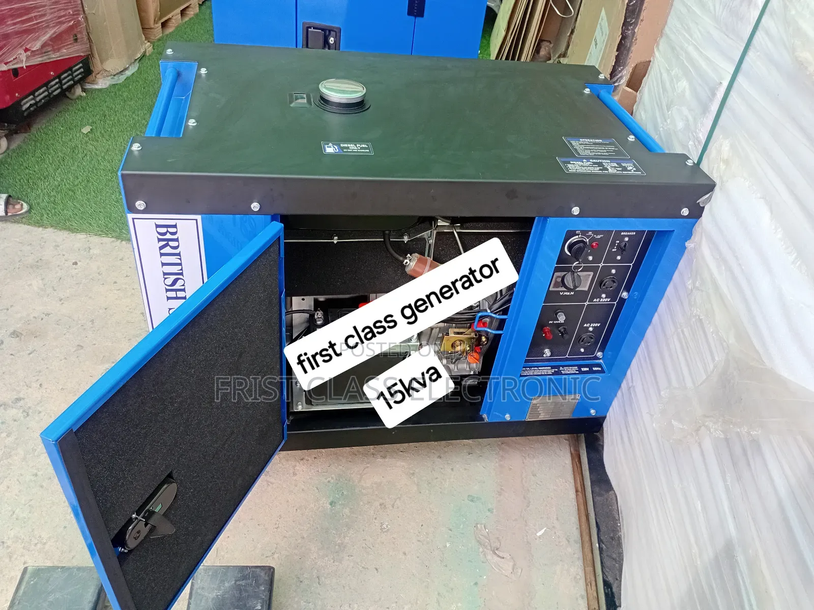 Powerful and Reliable 15kva Silent Diesel Genset