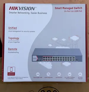 Hikvision 24port Smart Poe Giga Switch Ds-3e1326p-Ei/M
