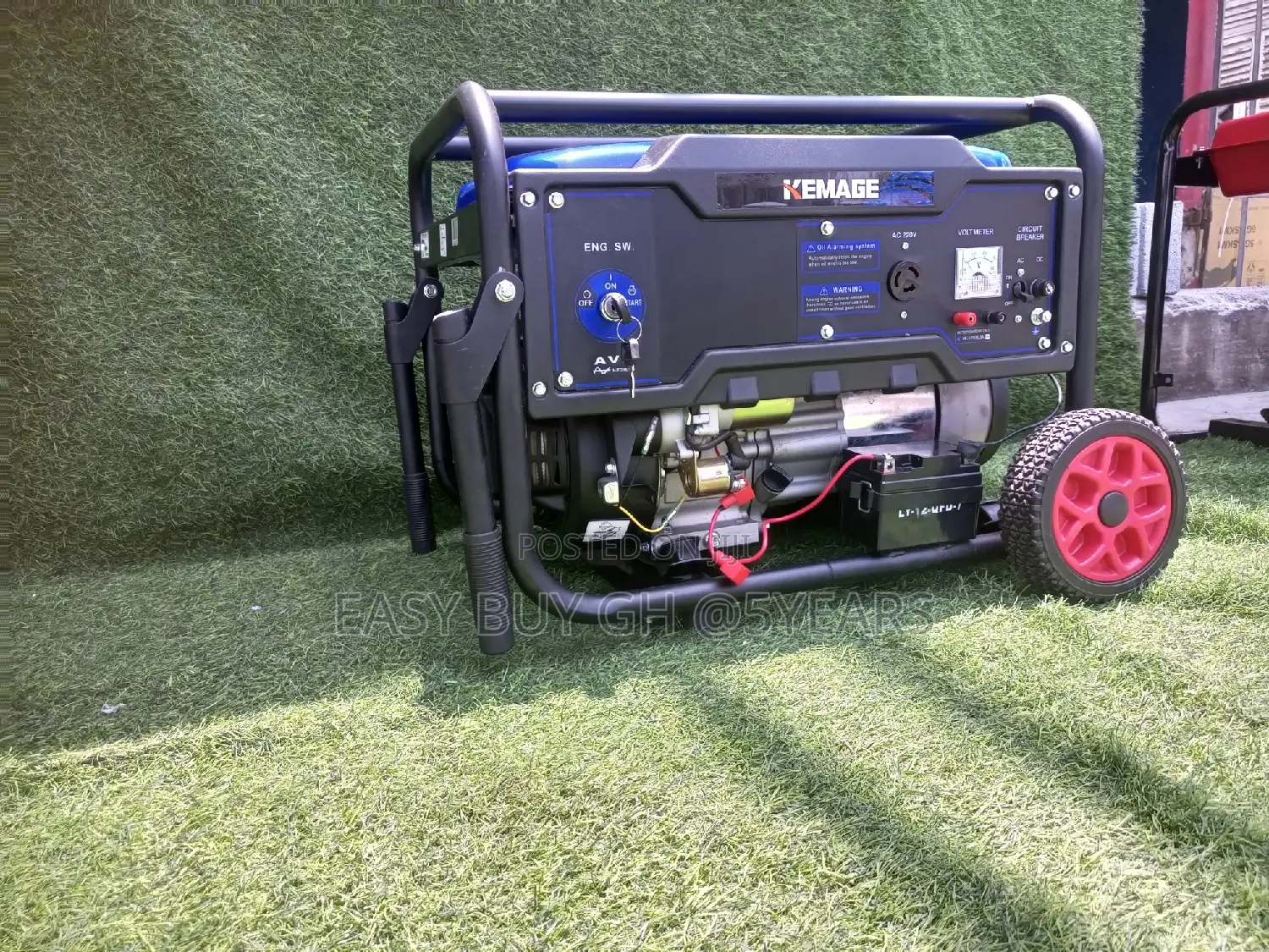 Easy to Move 7.5kva Geneset Geneset Petrol Kemage Keystart