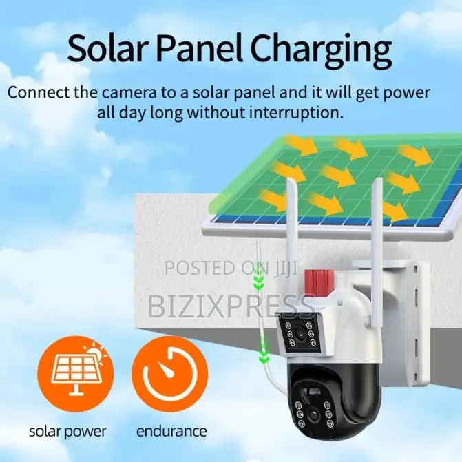 4g Solar Security Camera