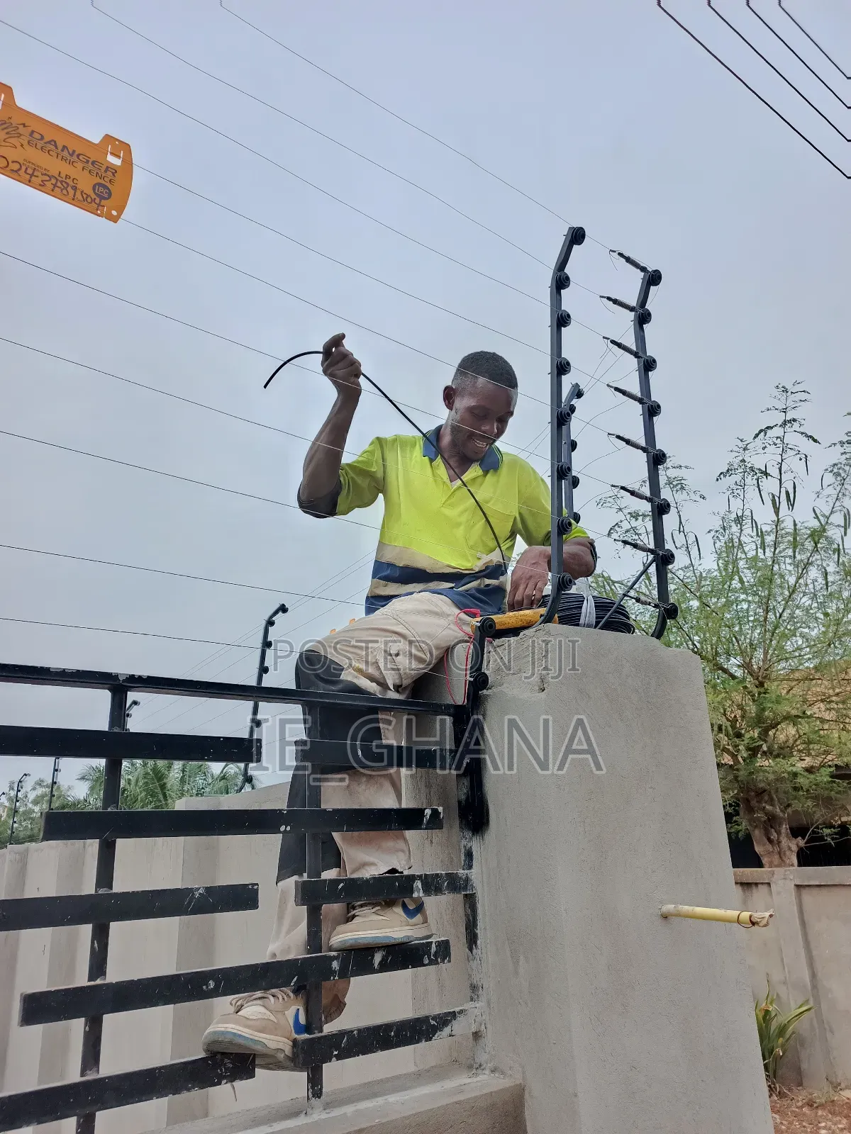 Security Fence Installation