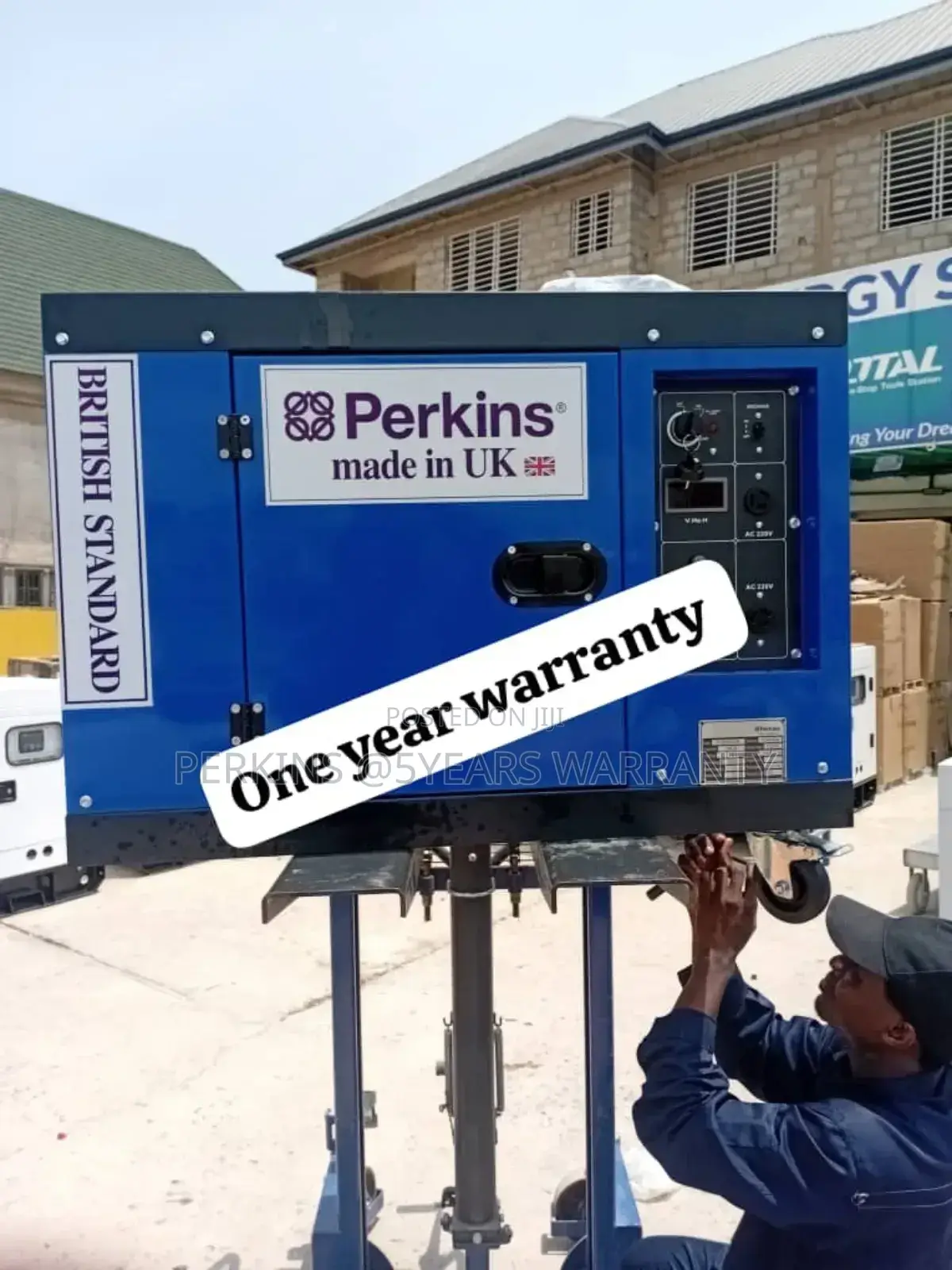 Generate Greatness 15kva 16500watt Diesel Silent Generator
