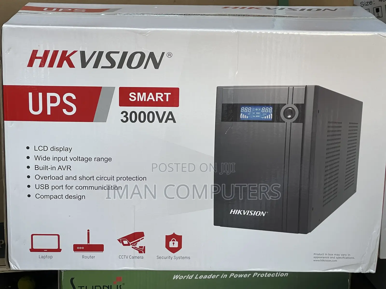 Hikvision Ups Smart 3000va