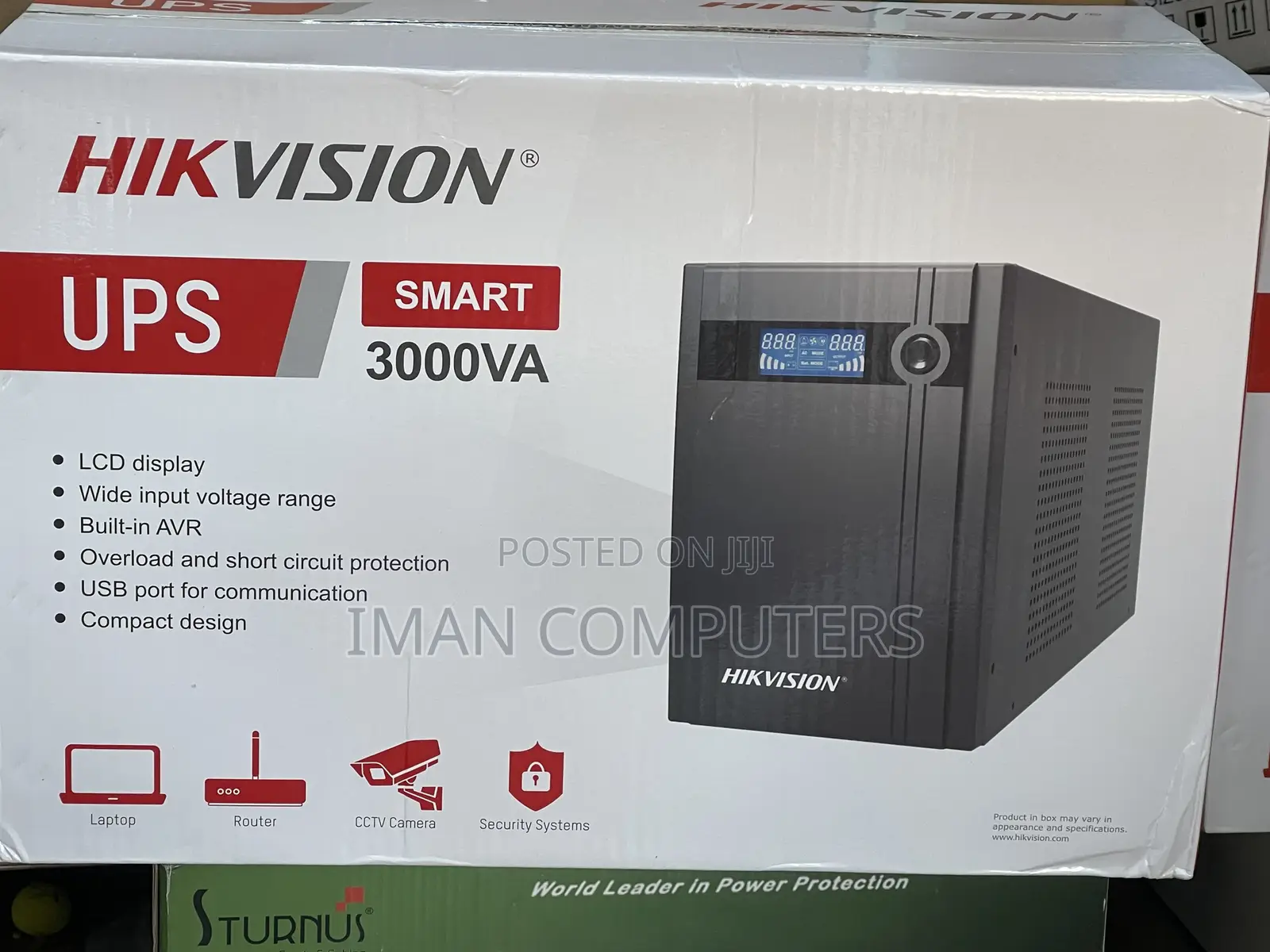 Hikvision Ups Smart 3000va