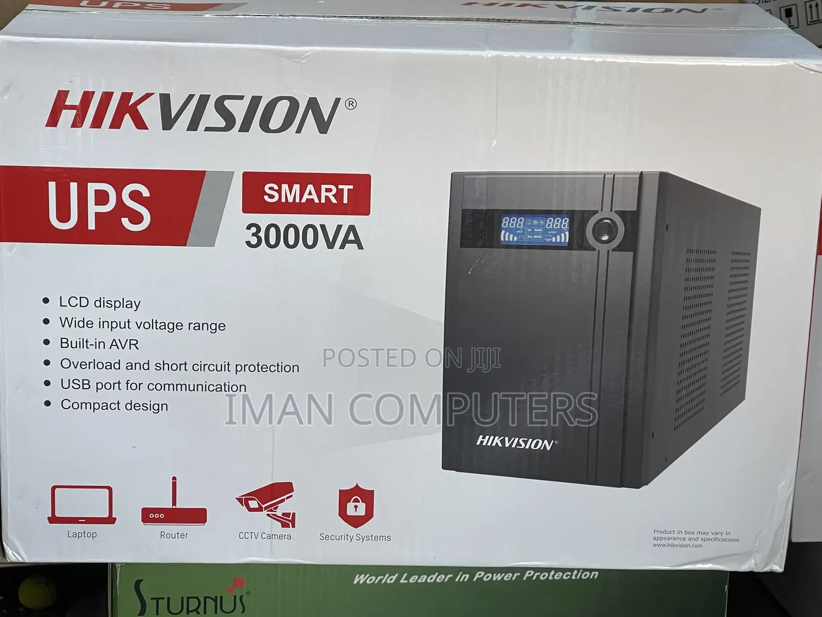 Hikvision Ups Smart 3000va