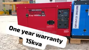 Refined 15kva Honda 16500watts Silent Generator Diesel 15kva