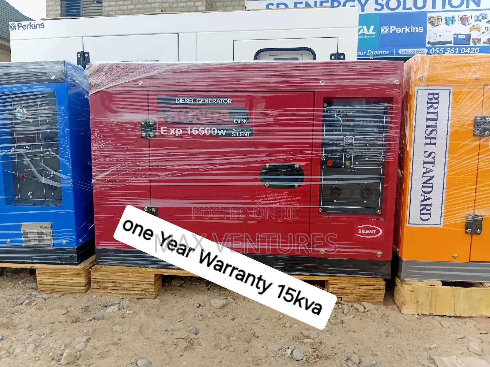 Made in Japan 15kva Honda Diesel Generator Silent Model15kva