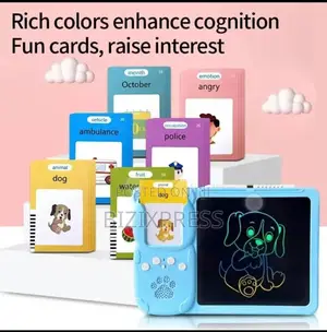 Kids Flash Card and Drawing Board