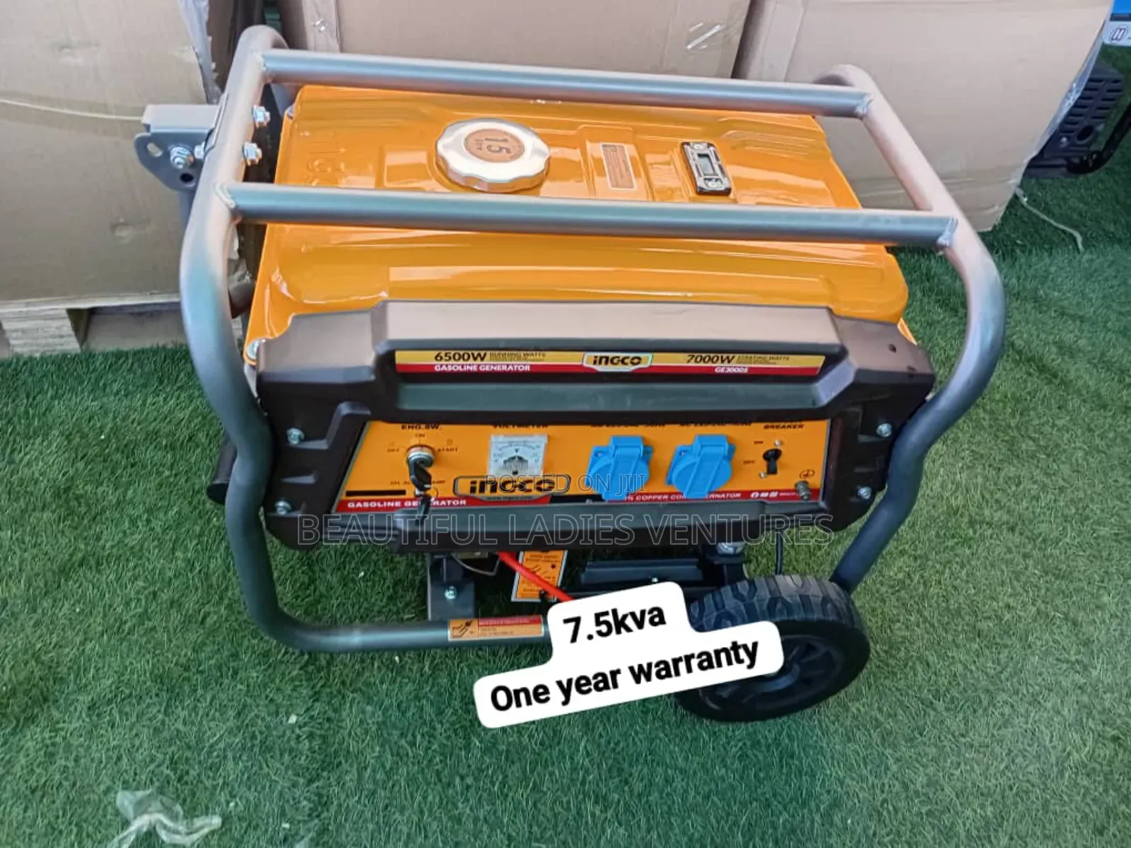 100% Copper Generator 7.5kva