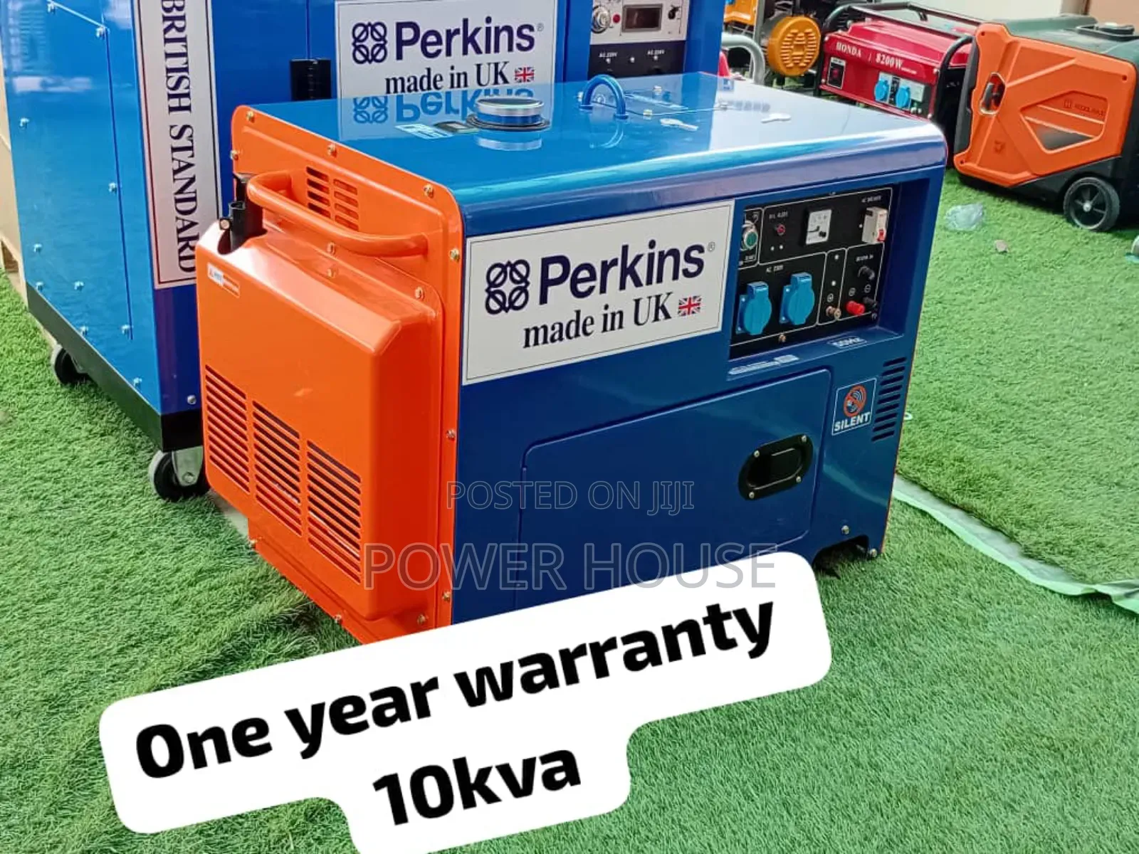 Arch Perkins Diesel Generator 10kva 13000watts Silent
