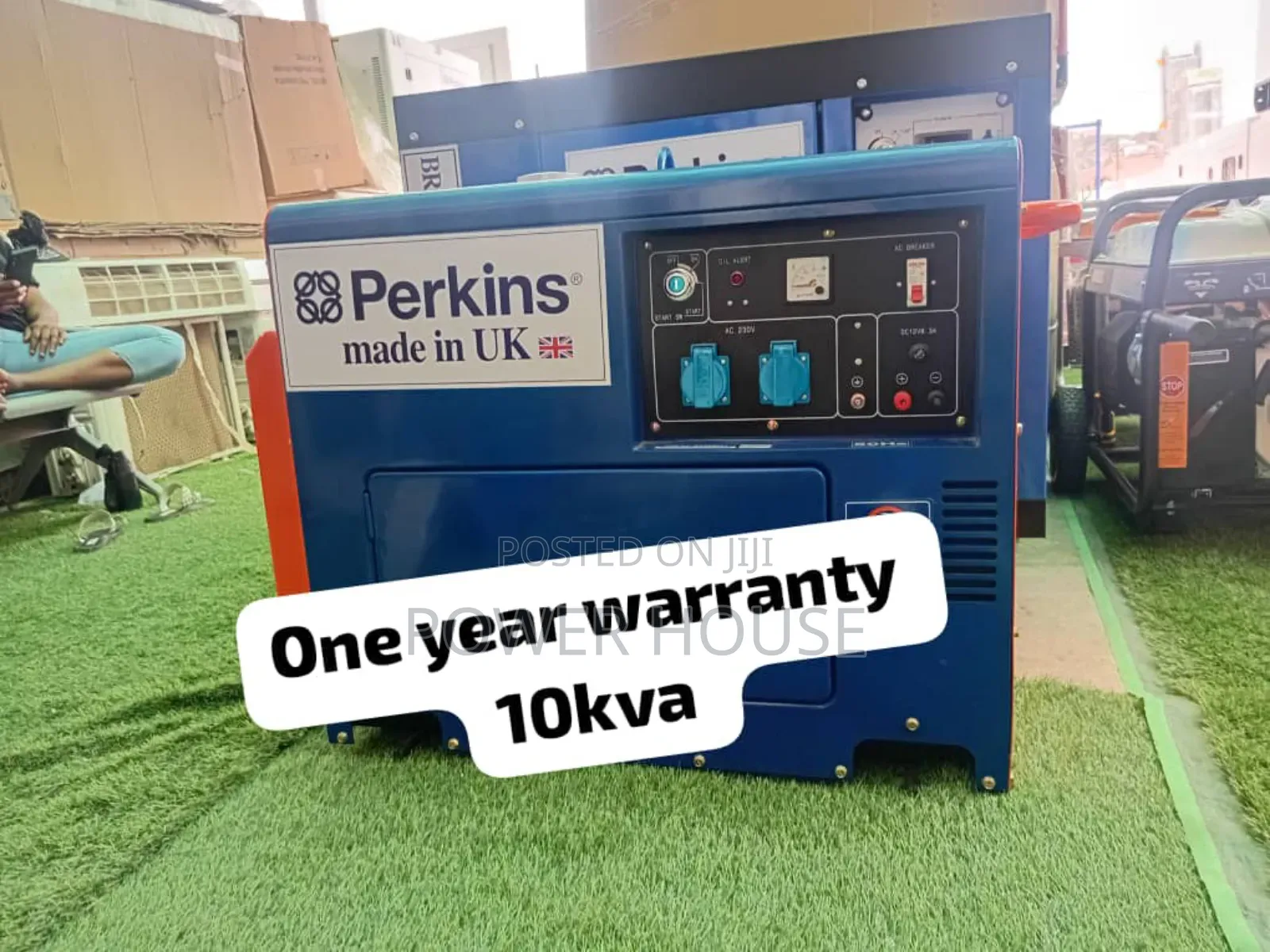 Whooping Great Perkins Diesel 10kva Silent Generator Perkins