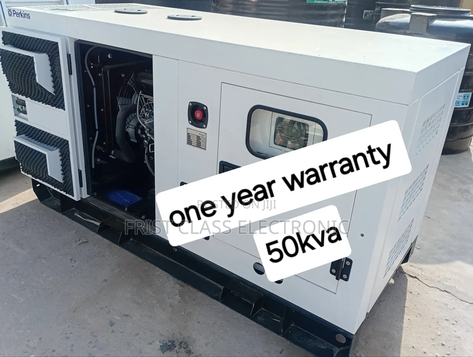 Electric Start 50kva Silent Diesel Generator
