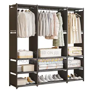Heavy Duty Metal Clothes Hanging Rail For Bedroom