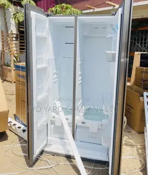 Maximum Space TCL Side by Side 2 Doors 322l + 181l Fridge