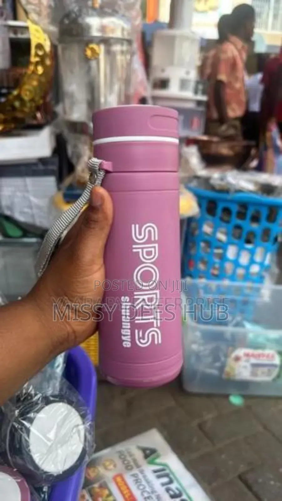 Glass Water Bottle