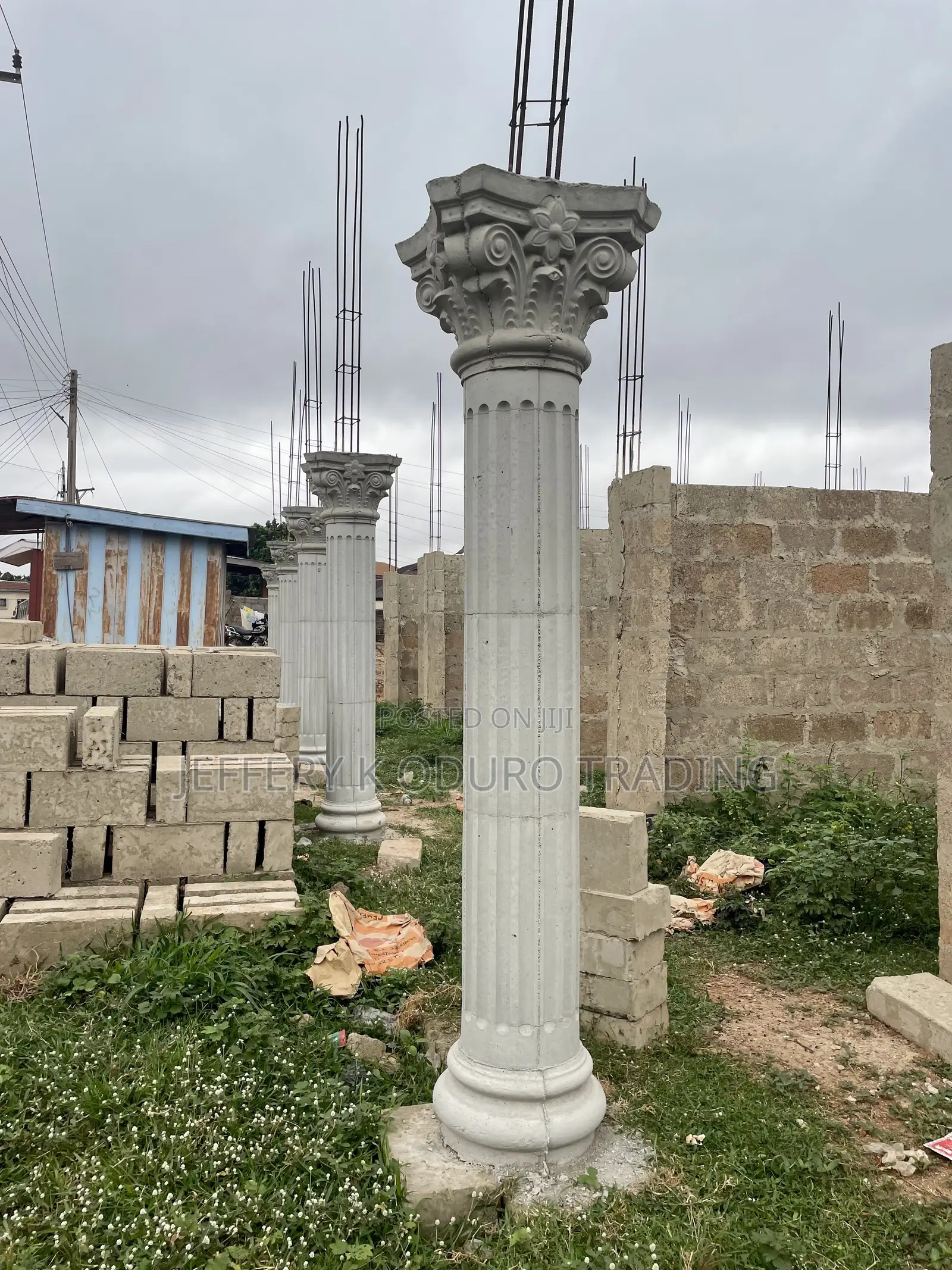 12’Round Lines Design for Pillars/Mouldings