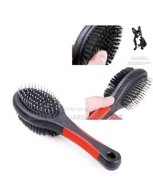 Dual Sided Pin and Bristle Pet Grooming Brush