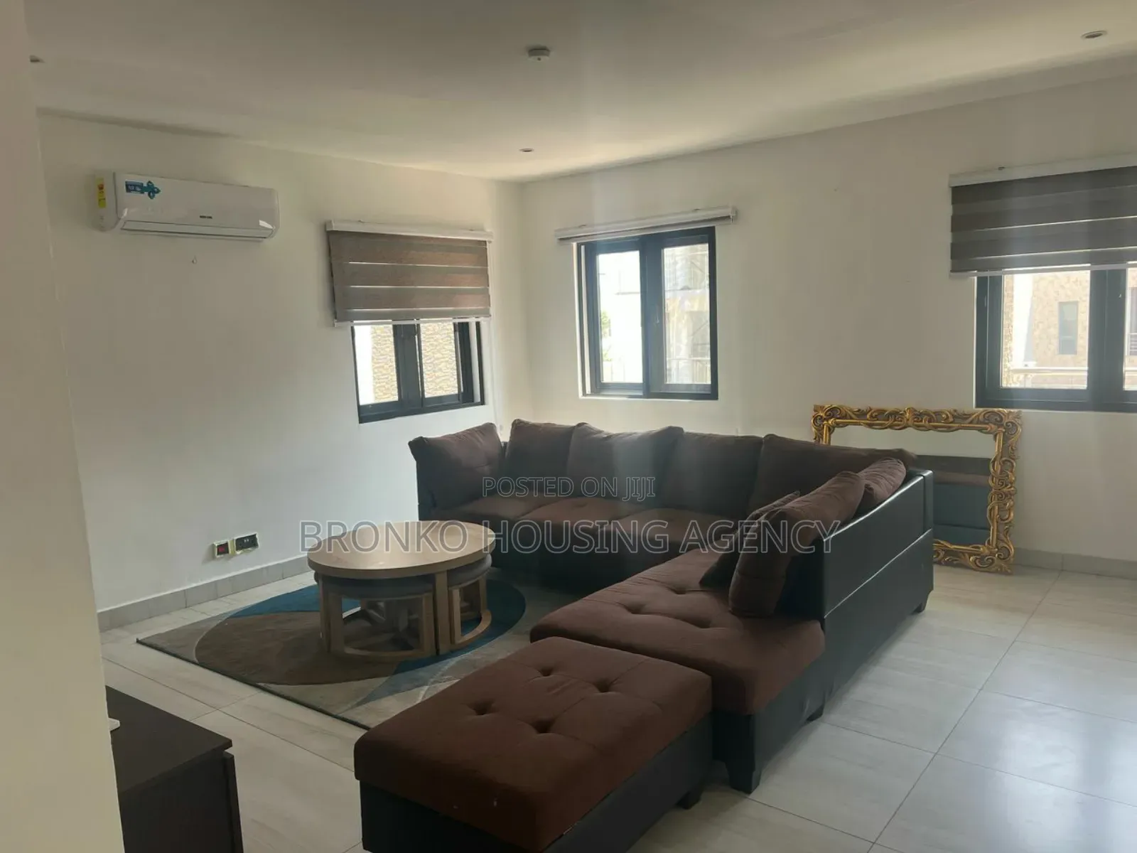 Furnished 4bdrm House in Bronko Housing, Labone for rent