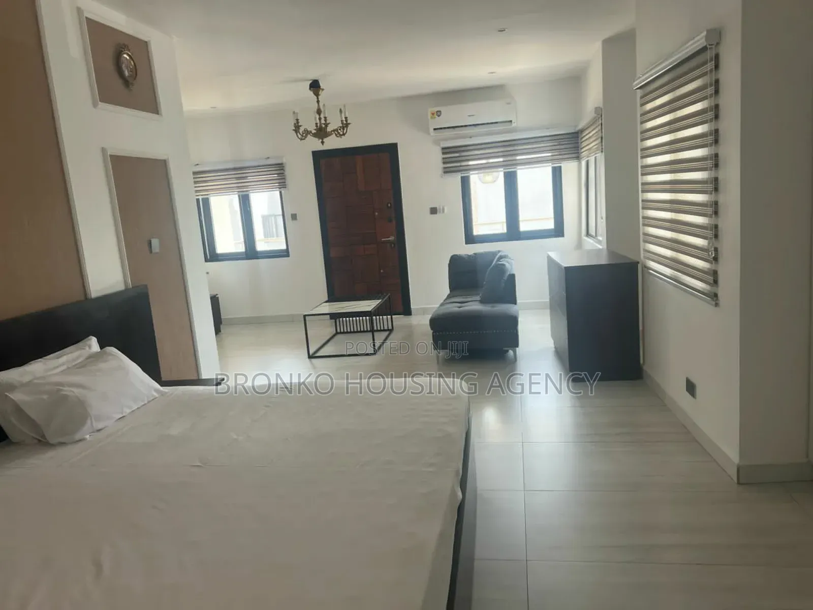 Furnished 4bdrm House in Bronko Housing, Labone for rent