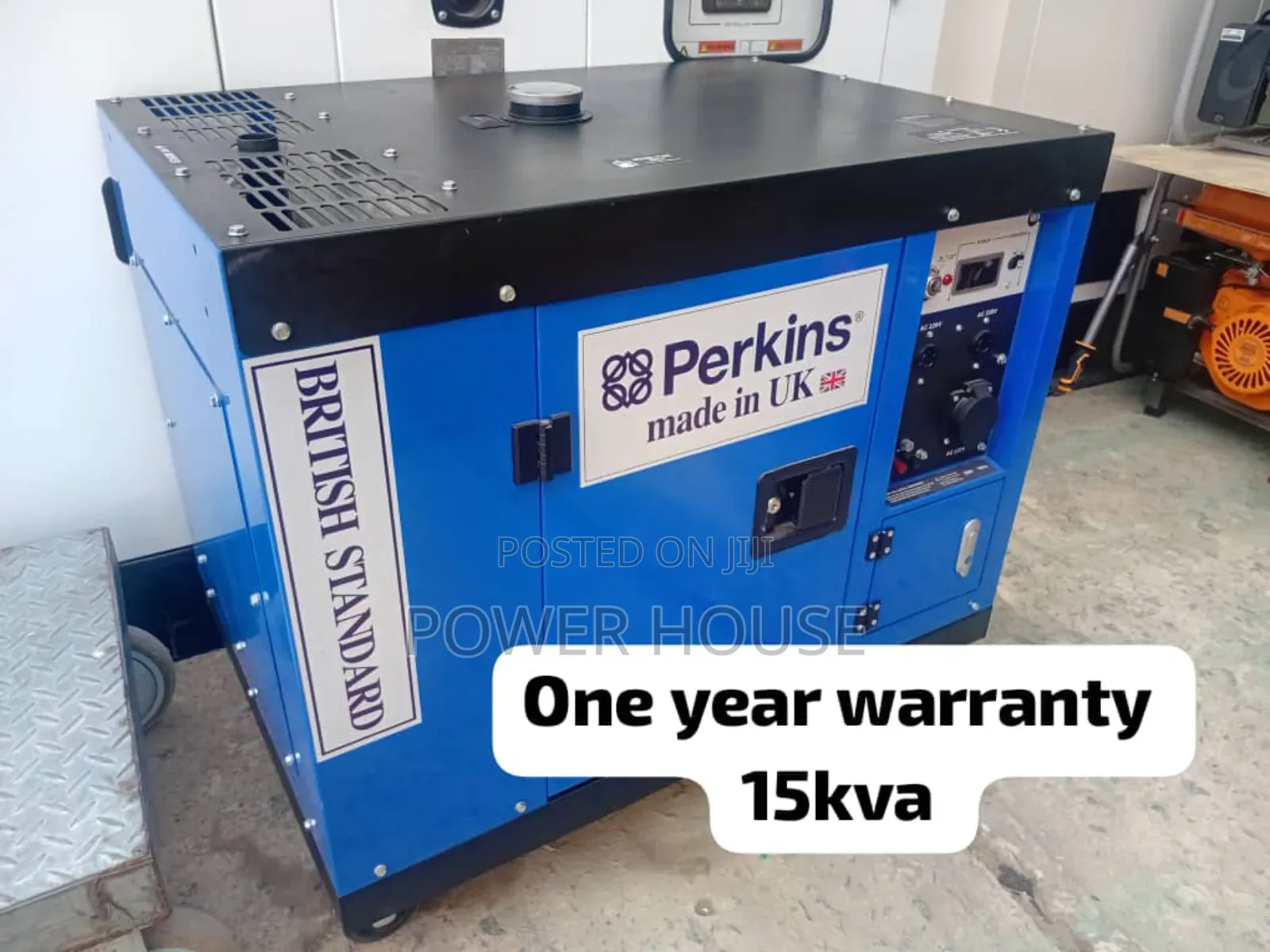 Principal 15kva Perkins Diesel Generator Silent Perkins