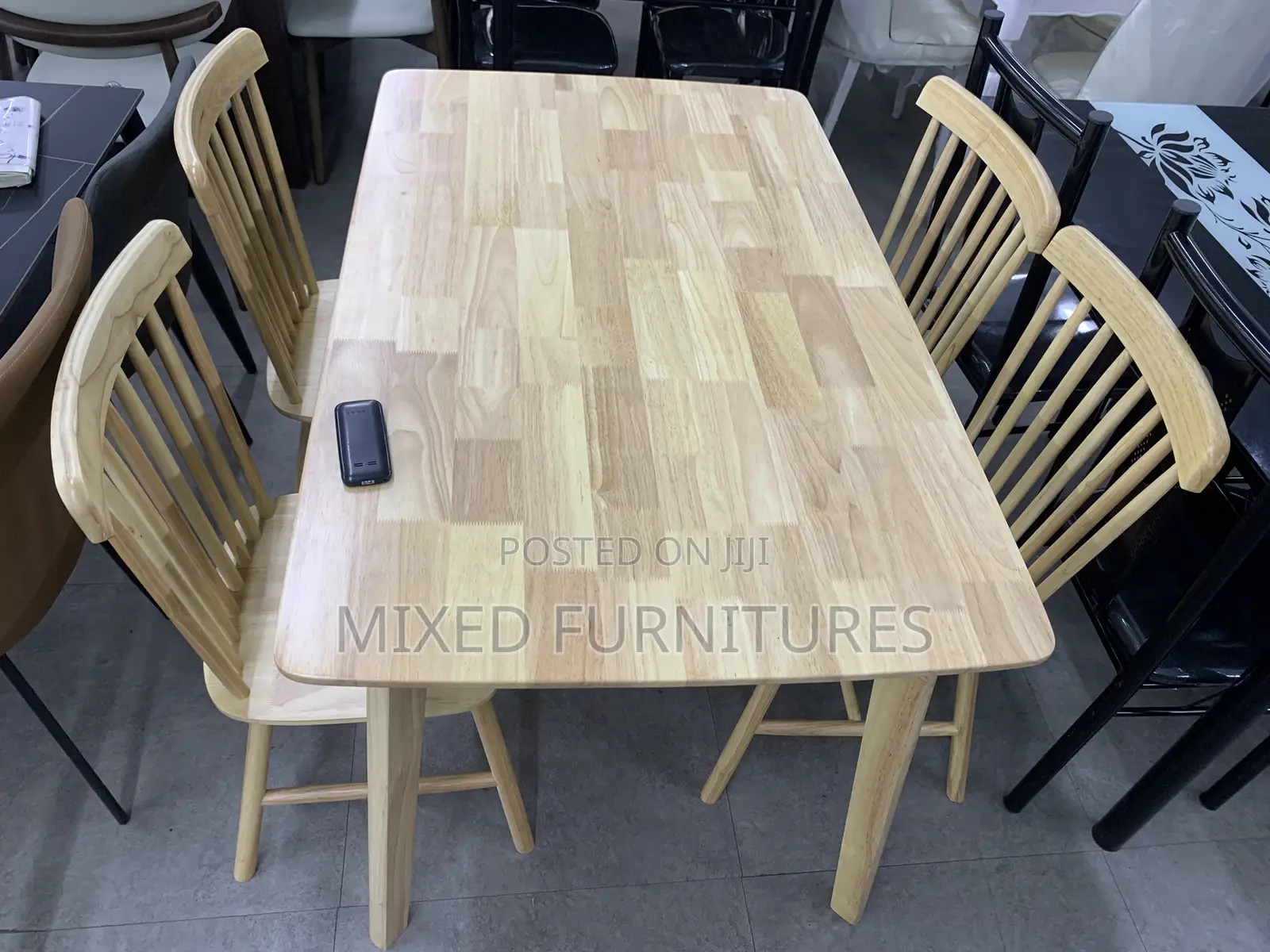 Wooden Dining Table With 4 Chairs Sets ( Durable and Firm)