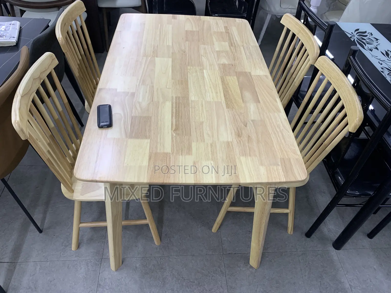 Wooden Dining Table With 4 Chairs Sets ( Durable and Firm)