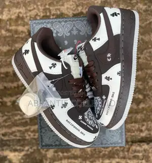 Nike Air Force 1 Chrome Heart Custom
