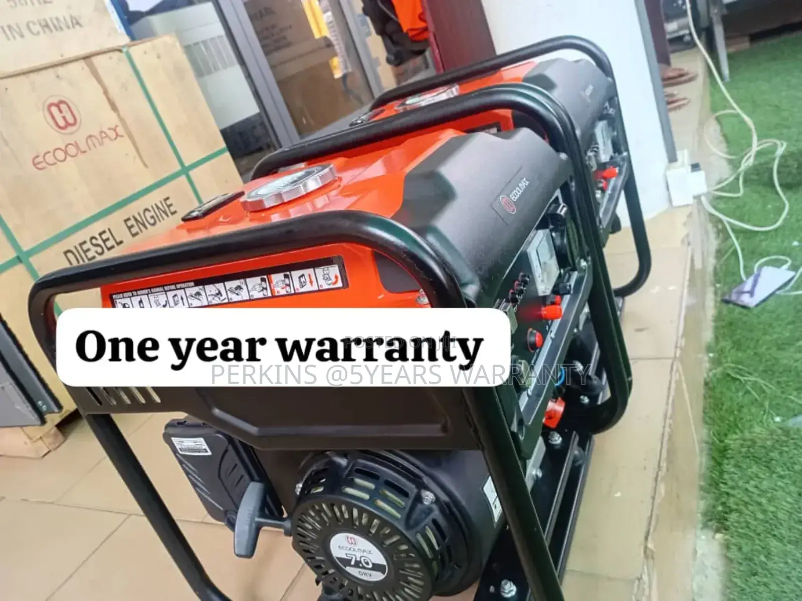 Energy at Your Comand 7.5kva 8500watt Pertrol Generator