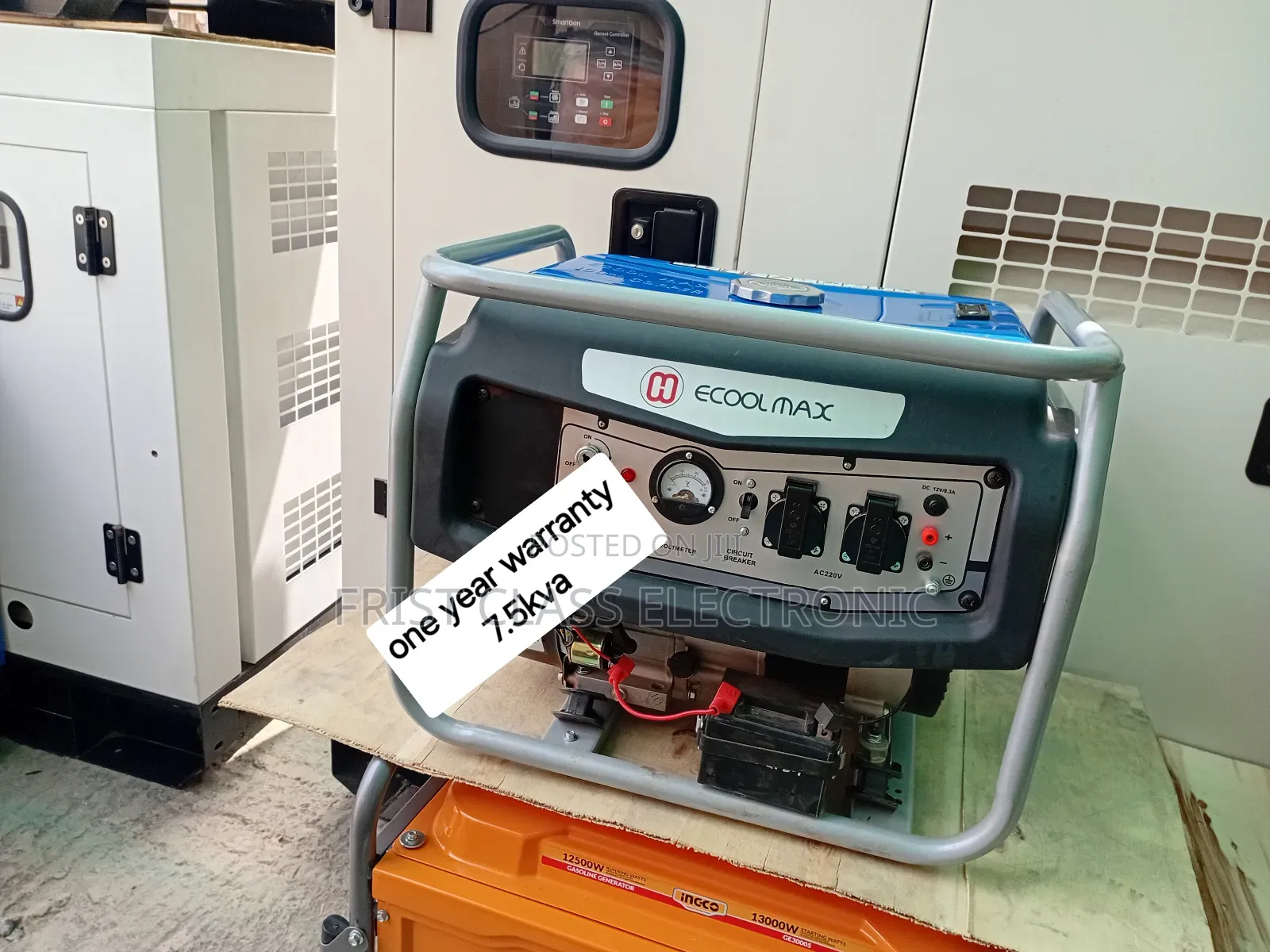 Electricity Producer 7.5kva Petrol Generator