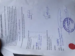 Affidavit And Gazzete