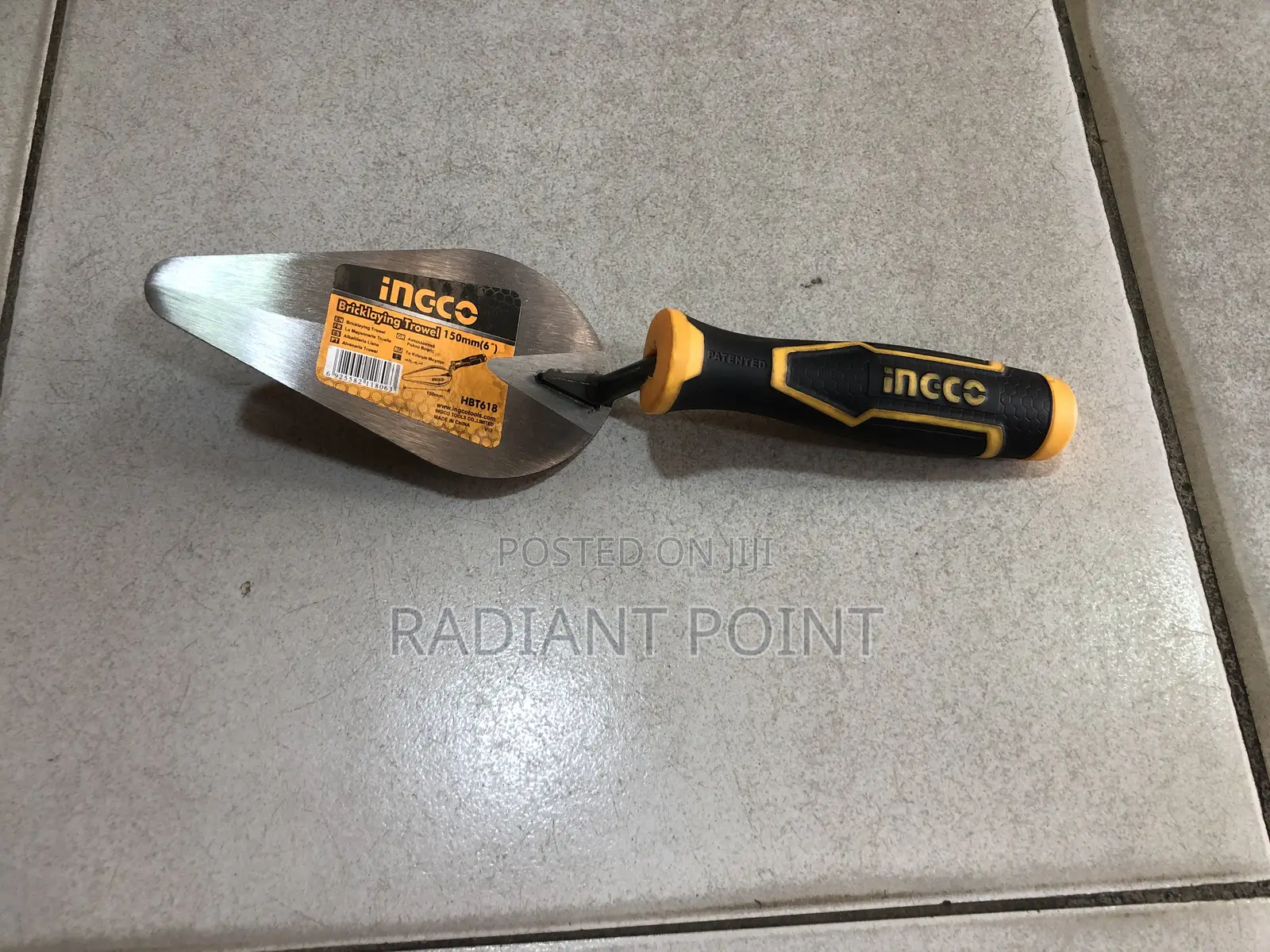 Ingco Bricklaying Trowel (150mm)