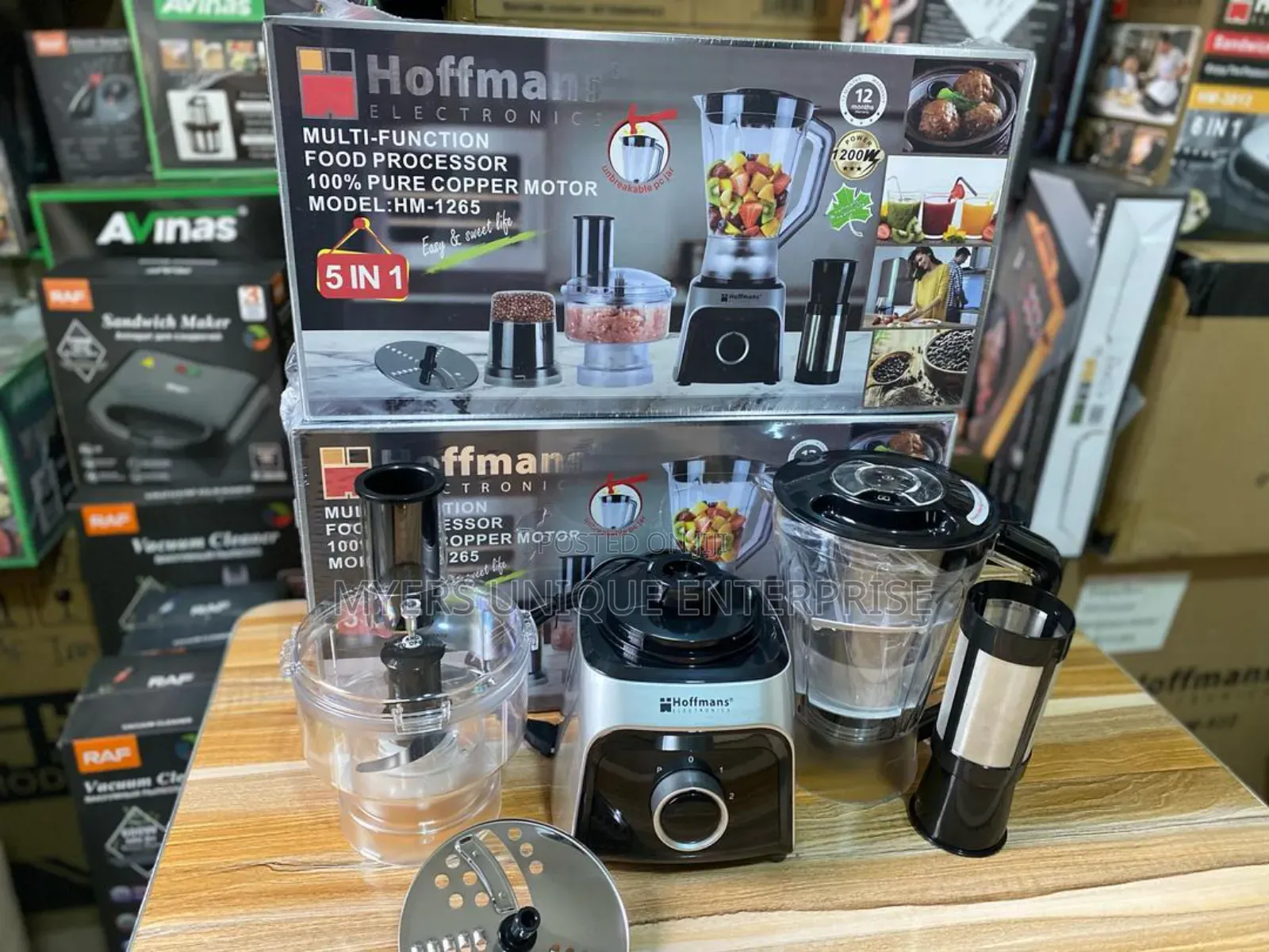 Latest Hoffomans Electric Blender 5in1