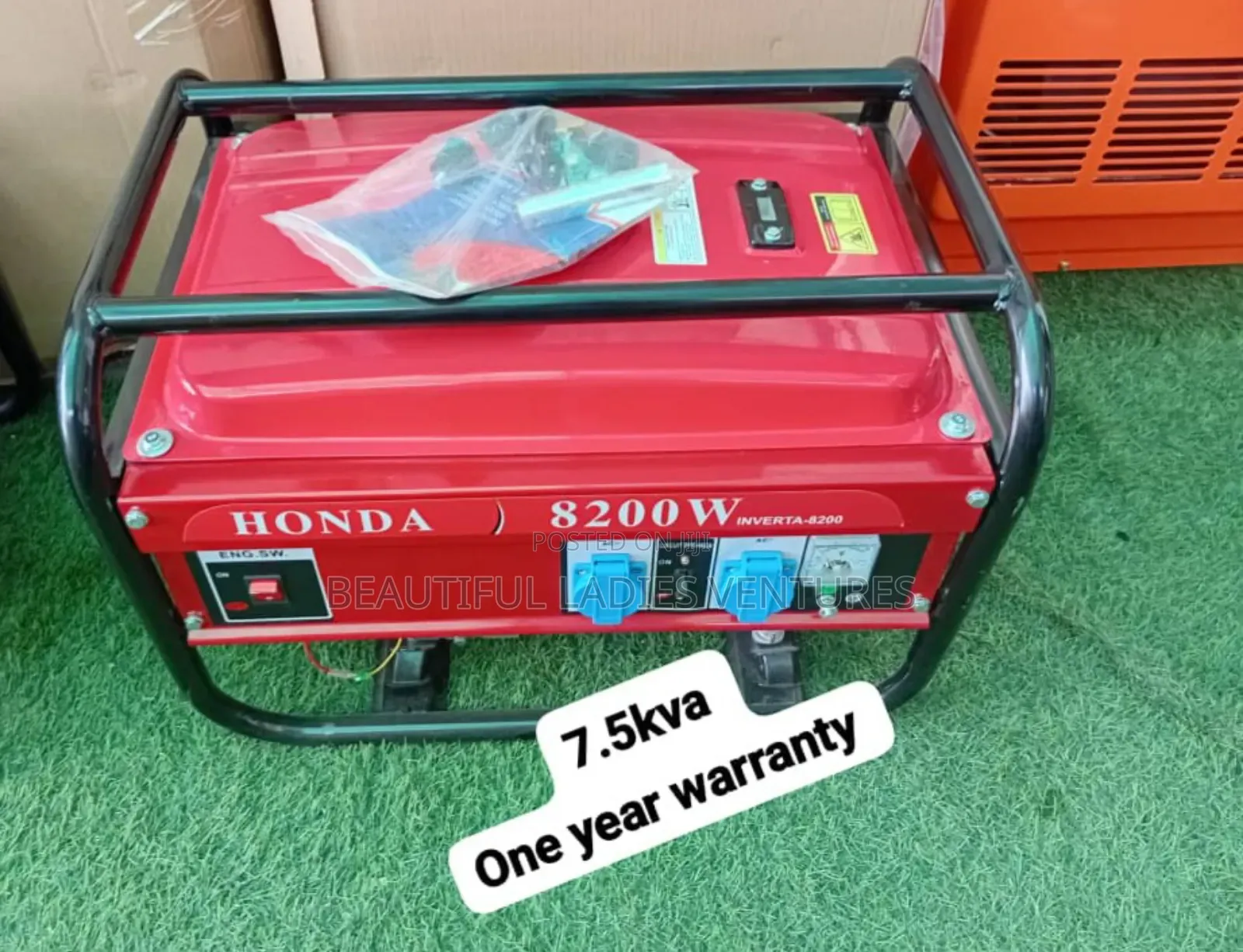 Great Engine Generator 7.5kva