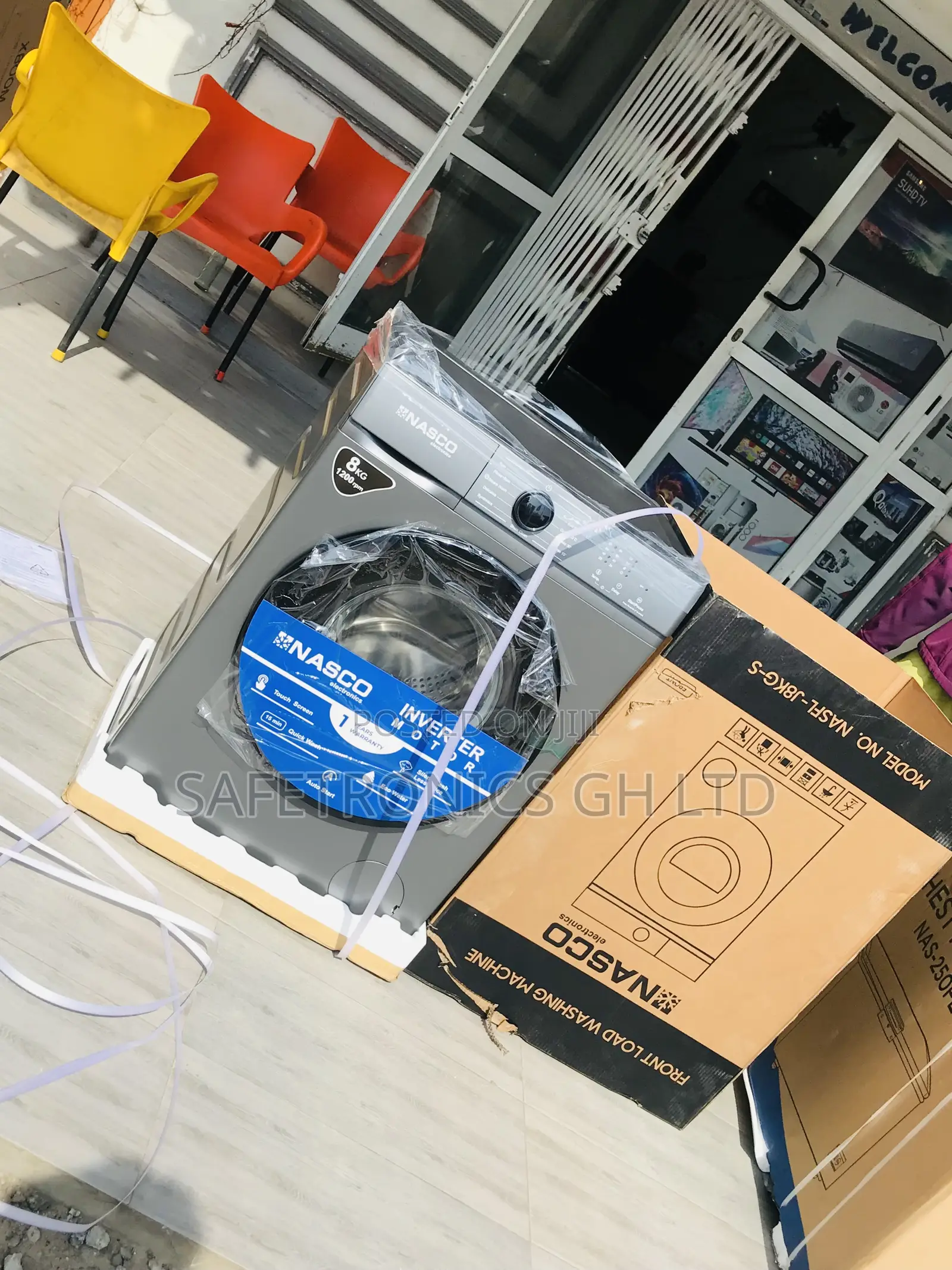 Choose Unique Front Load Nasco Fullauto 8kg Inverter Washer